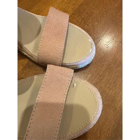 Woman’s Skechers  leather wedge sandals size 8 - Picture 6 of 7